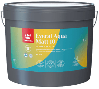 EVERAL AQUA MATT 10 Innenbereich - Matte Emaille, strapazierfähig
