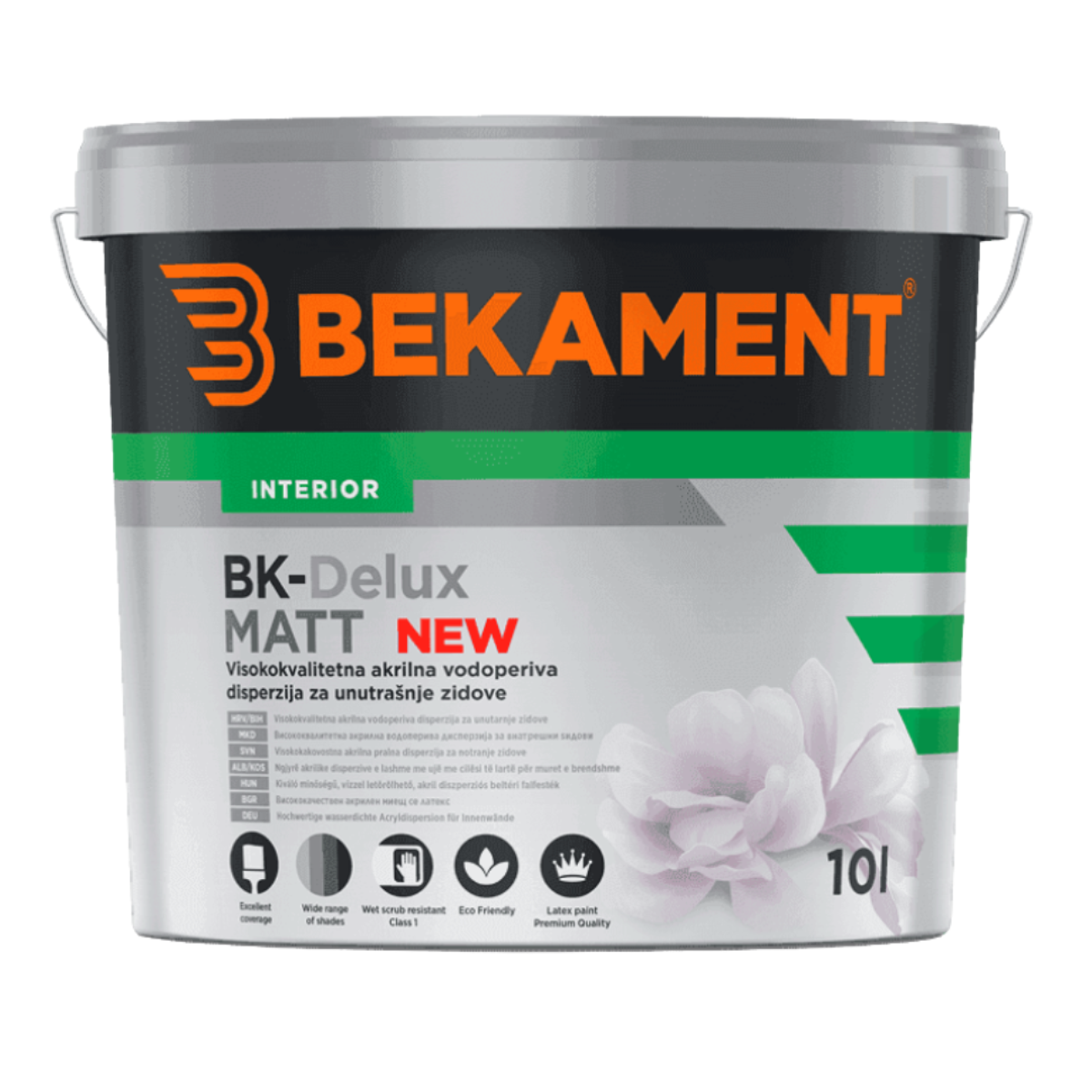 BK DELUX MATT - Innenraum-waschbare Farbe