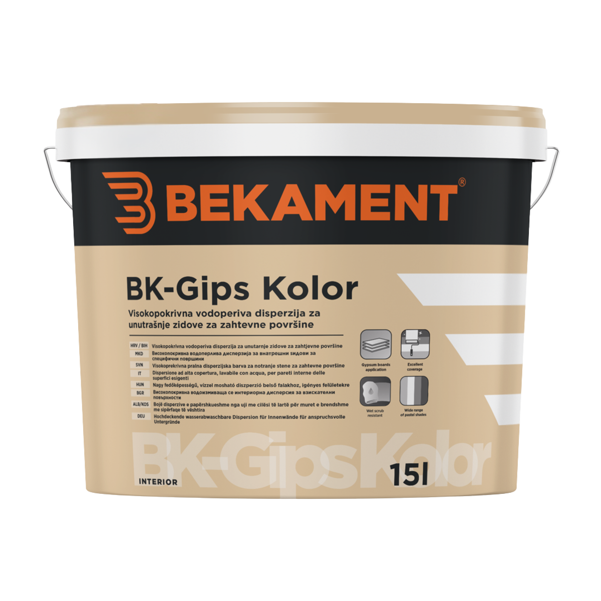 BK GIPS KOLOR - Innenfarbe für Gipskarton