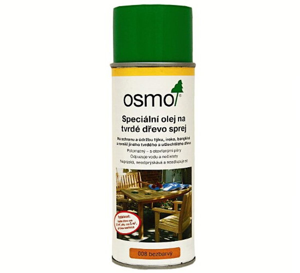 GARTENMÖBEL-ÖL SPRAY - Farbloses Öl in Spray
