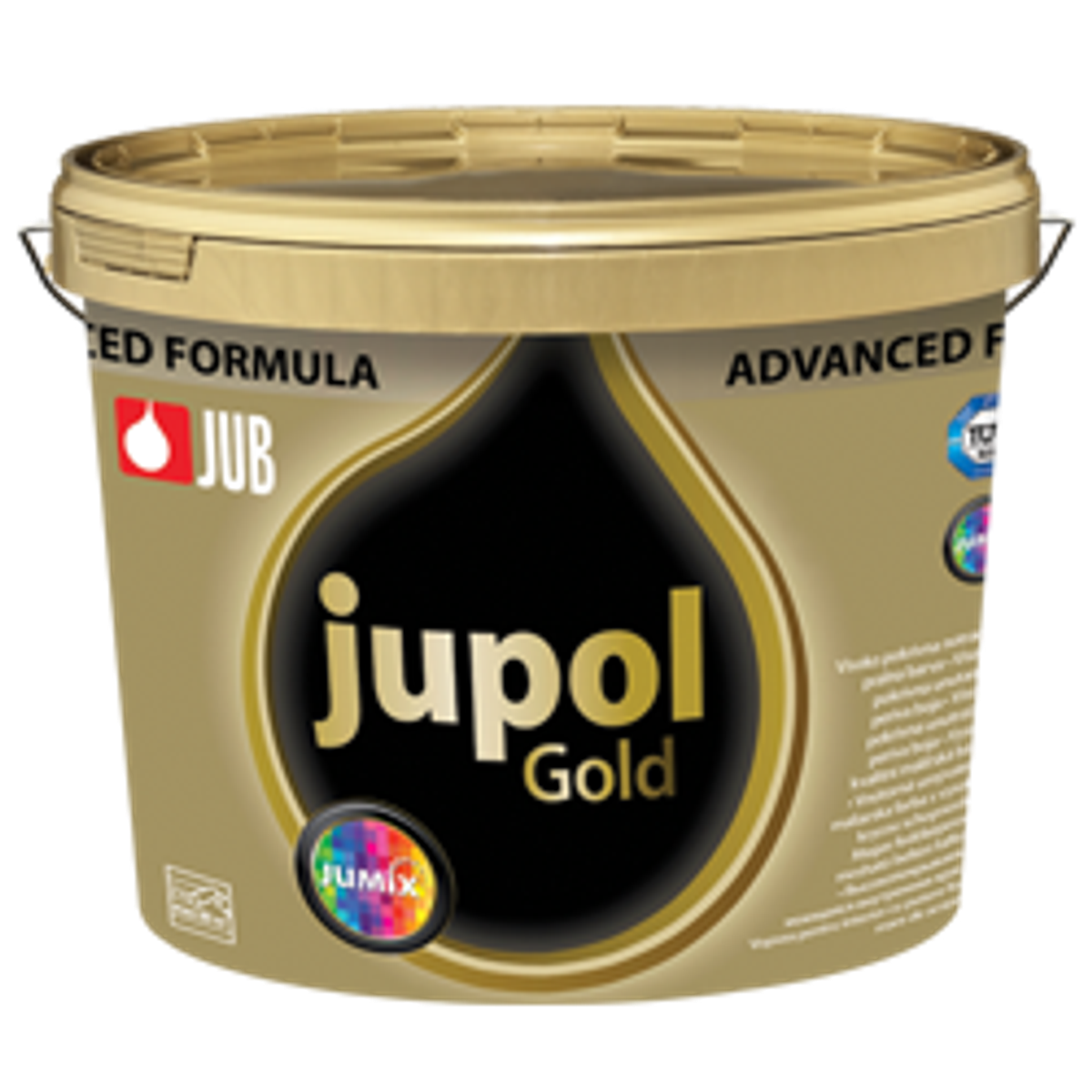 JUPOL GOLD - Abwaschbare Innenanstrichfarbe mit hoher Deckkraf