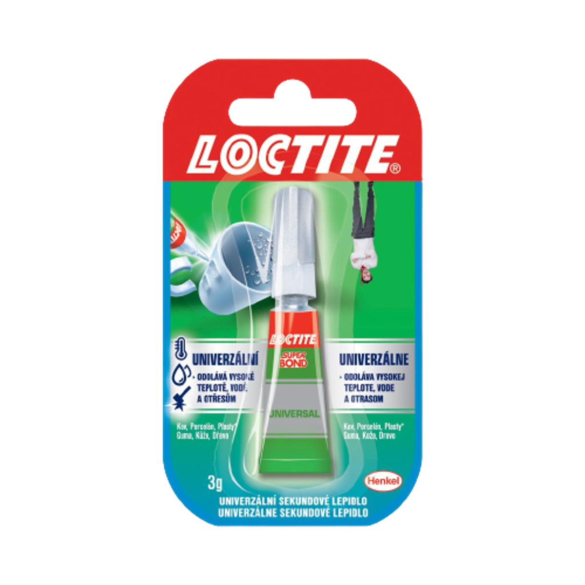 KLEBER LOCTITE SUPER BOND - Flüssiger Sekundenkleber