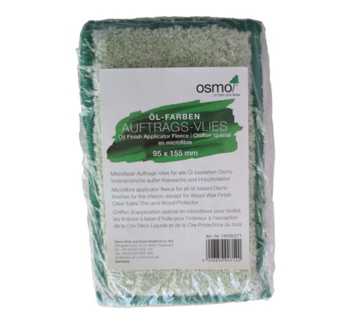 ÖL-FARBEN AUFTRAGS-VLIES - Auftrag-Vlies 120 x 250 mm und 95 x 155 mm