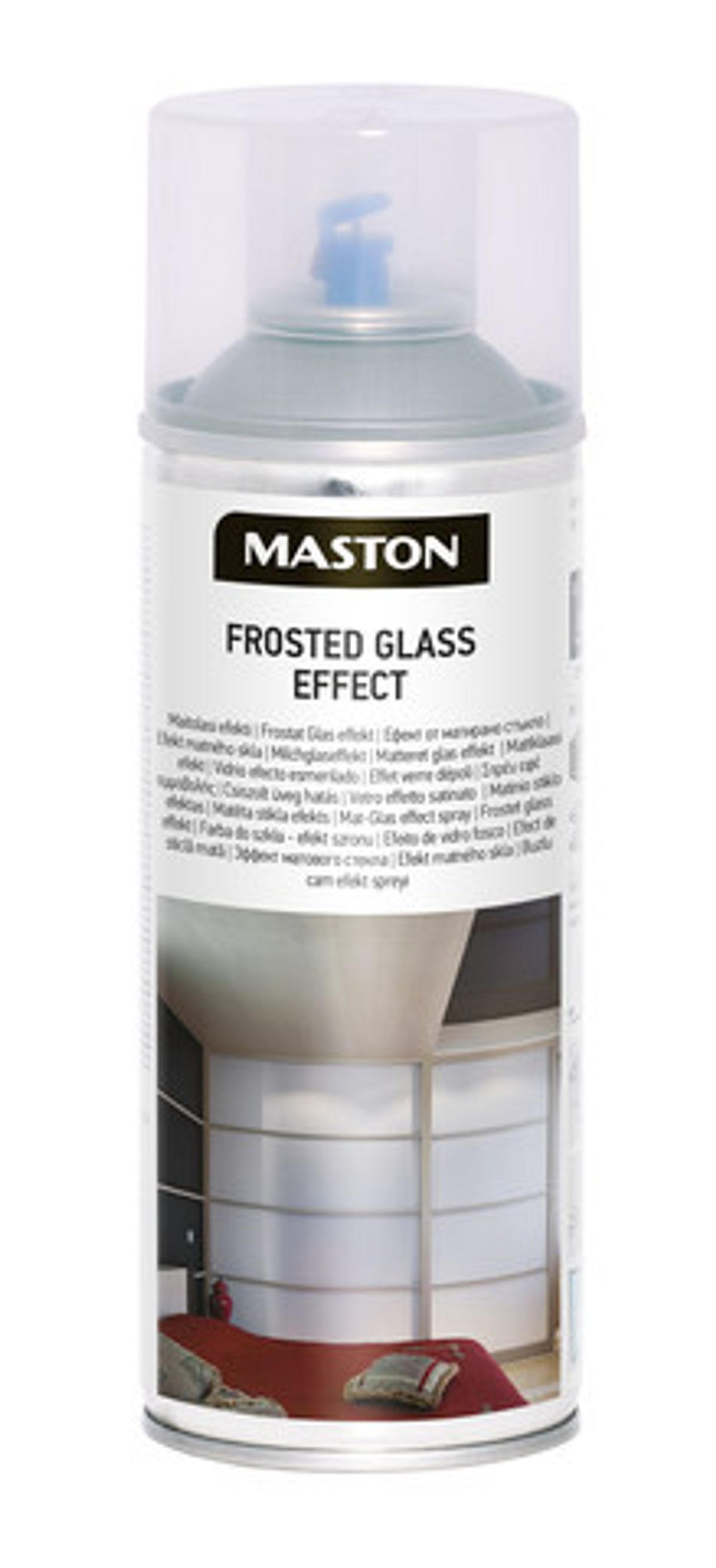 Sprej s efektom zmrznutého skla, Maston