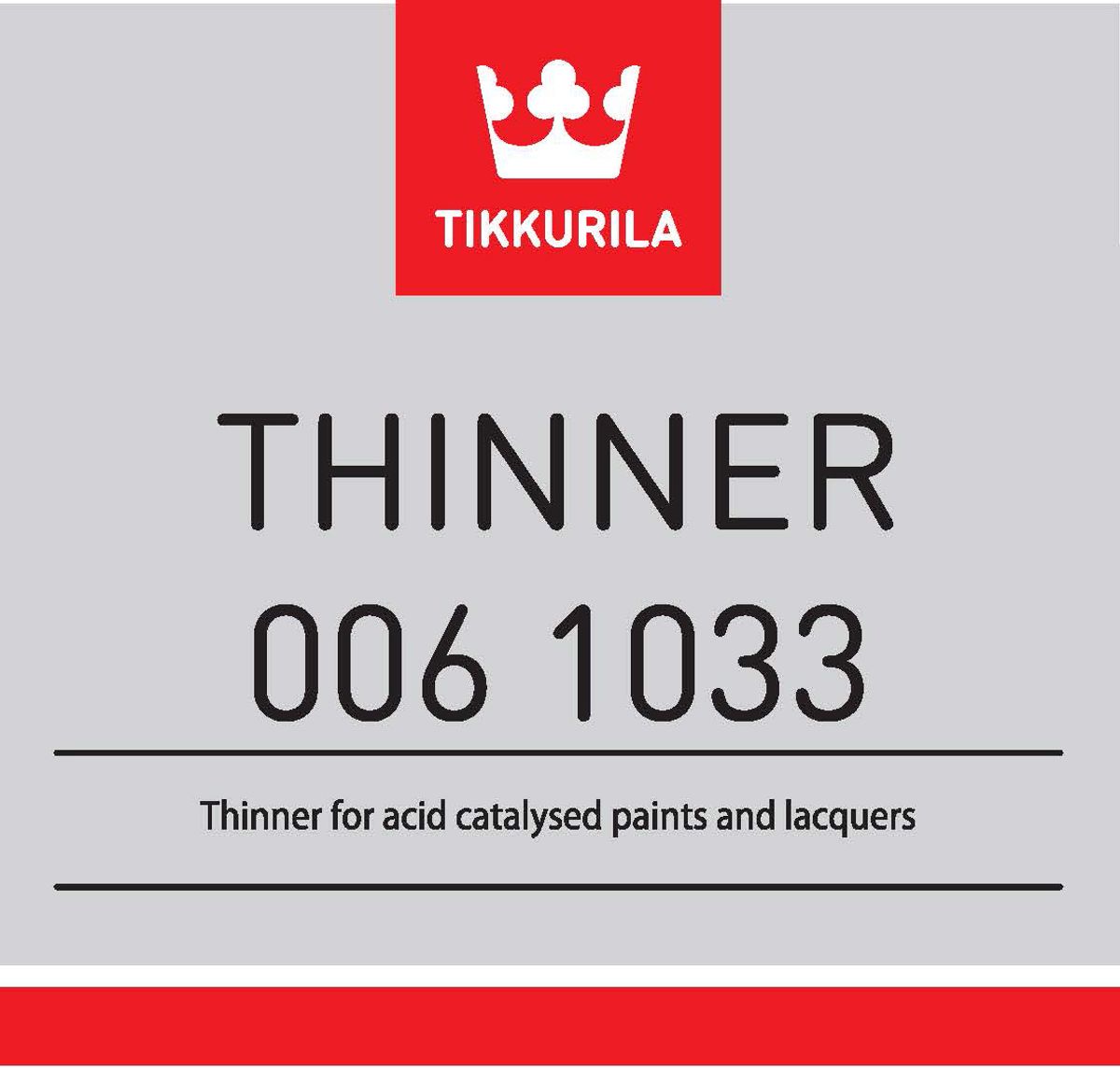 THINNER 1033 - Verdünner
